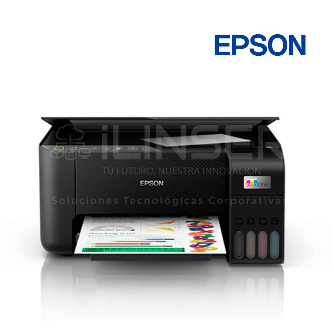 Impresora Epson Multifuncional Ecotank L3250 4 colores USB WiFi - iLinser