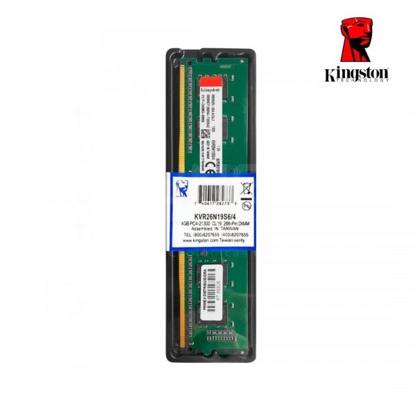 Memoria Kingston 4GB DRR4 PC-2666 CL19