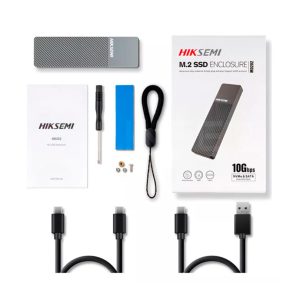 Capsula HIKSEMI MD202 para SSD M.2 NVMe y M.2 SATA USB 3.2