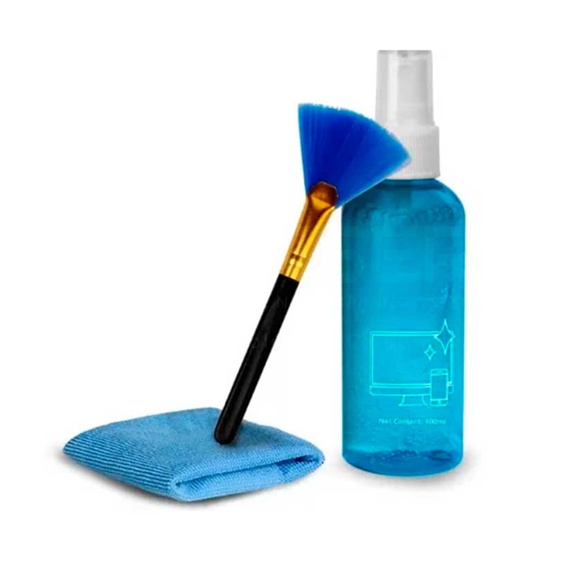 Kit de limpieza para pantallas, LCD y teclados 100ml Spray KCL-1016