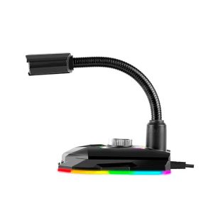 Micrófono omnidireccional Marvo MIC-05 RGB 1 puerto USB 1 puerto Jack 3.5mm