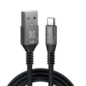 Cable USB-A a USB-C Klipxtreme 1.8m 30W PowerGo 050