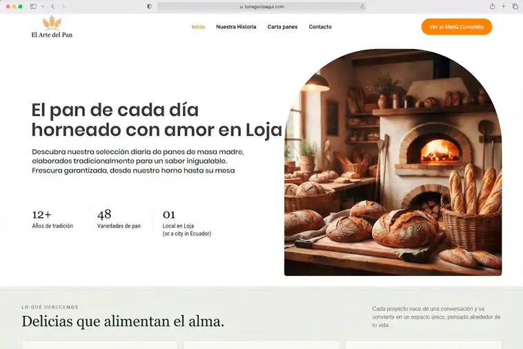 Diseño Web para Negocios Ecuador